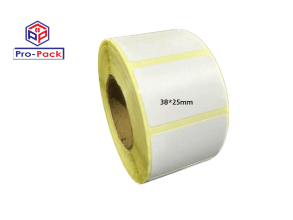 Barcode Label 38x25mm-1000sticker-Thermal Transfer-25mm core(50pc)