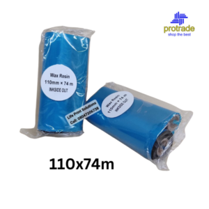Wax Ribbon 110x74M 1/2″wax out